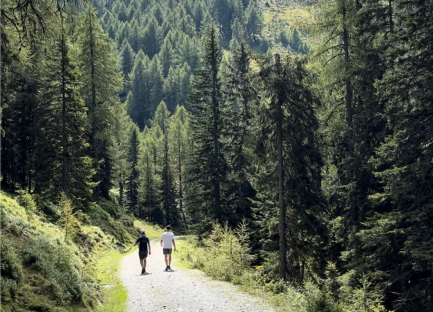 Hiking Trail at Goldeck Sport Mountain